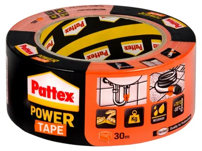 Image de Pattex POWER TAPE, orange, rouleau de 30 m, 1 pièce.