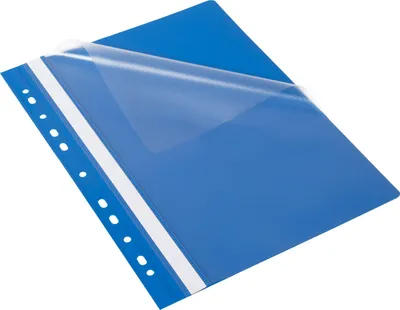 Image de Oxford Classeur A4 bleu PP perforé 25 pièces