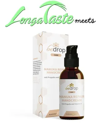 Produktbild von bedrop Manuka Repair Handcreme mit Propolis und Vitamin A - 25ml