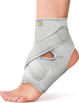 Produktbild von Bracoo FS10 Fußbandage (grau in L/XL)