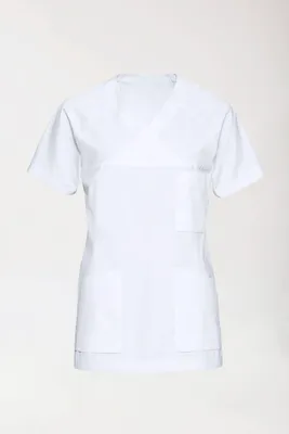 Produktbild von Medizinische Damen-Schlupftunika – V-Ausschnitt, Klinikkleid Größe M