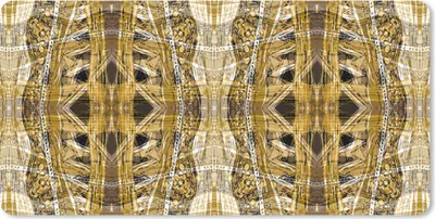 Produktbild von MuchoWow® Mauspad Mousepad Gold - Afrika - Muster - Tiere 60x30 cm - Mousepads - Maus Mat - Pad - Mausunterlage - Nachhaltig