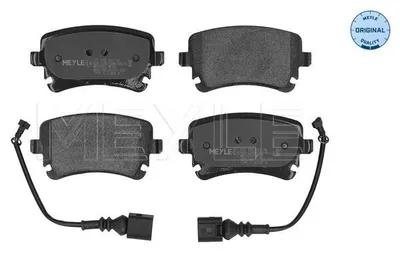 Produktbild von MEYLE 025 233 2617/W Bremsbeläge Hinten für VW Transporter V Bus (7HB, 7HJ, 7EB, 7EJ, 7EF, 7EG, 7HF, 7EC) Multivan V (7HM, 7HN, 7HF, 7EF, 7EM, 7EN)