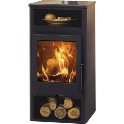 Produktbild von Holzofen - PANADERO - Swan Ecodesign - 5,9 kW - Holzscheite 40 cm