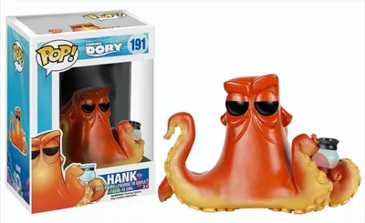 Obrázok produktu pre FUNKO Pop! Disney: Finding Dory - Hank, Zberateľská akčná figúrka, Rozprávky
