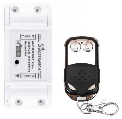 Produktbild von PNI SafeHome PT09 Remote-WLAN-Smart-Relay, 10A, Internetsteuerung, Tuya Smart-Mobilanwendung, Integration in Szenarien und Smart-Automatisierung mit anderen kompatiblen Produkten Tuya, Alexa und Googl