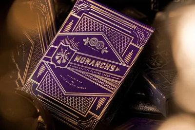 Produktbild von Theory 11 Spielkarten Monarch Purple