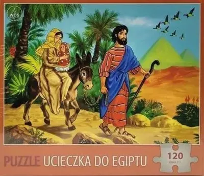 Zdjęcie produktu dla Puzzle 120 - Ucieczka do Egiptu