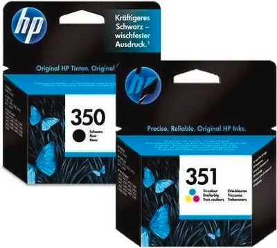 Produktbild von Tinte HEWLETT PACKARD SD412EE  OJ5780  (2) BLACK-COL ST
