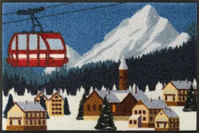 Produktbild von wash+dry Schmutzfangmatte Alpine Mood - 50 x 75 cm