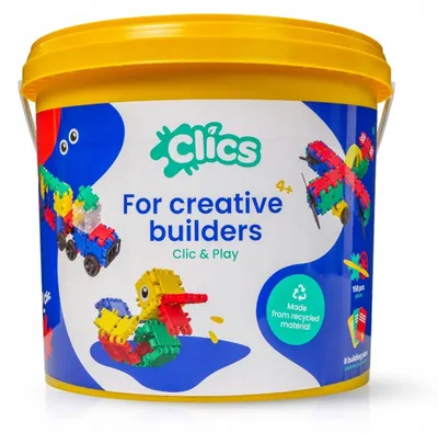 Produktbild von CLICS CB198 Konstruktionsspielzeug 160 Teile Lernspielzeug
