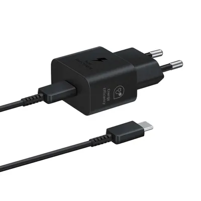 Zdjęcie produktu dla Samsung EP-T2510, Wewnętrzna, Prąd przemienny, USB, 5 V, 1 m, Czarny