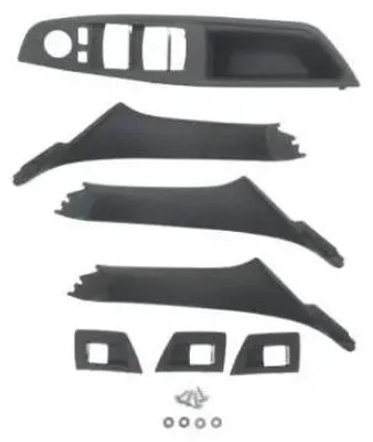 Produktbild von Türgriff innen komplett Set schwarz vorne/hinten für BMW 5er F10 F11 2009-2017
