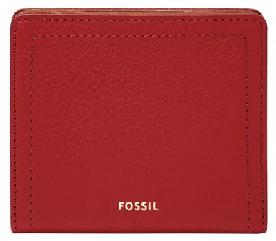 Produktbild von FOSSIL Leder Geldbörse Logan RFID Small Bifold Garnet rot