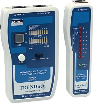 Obrázok produktu pre Trendnet TC-NT2, Modrá, Biela, 300 m, DC 9V, 108 g, 0 - 45 °C