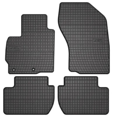 Image de Tapis de sol en caoutchouc pour Citroen C-Crosser 2007-2012 (crossover) – 4 pièces, noirs, sur mesure