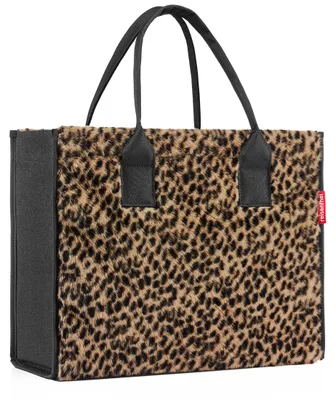 Produktbild von reisenthel Daily shopper Leo Fake Fur Tasche DN6072