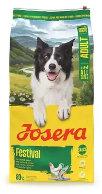 Obrázek produktu pro Josera Festival, Dospělý jedinec, Jakékoli plemeno, Kuřecí maso, Losos, 12,5 kg, Bezlepkový