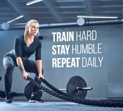 Fitness-Motivationsspruch – Decords Wandtattoo, Produktansicht 1