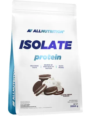 Produktbild von ALLNUTRITION Isolate Protein 2000g Keks Protein-Nahrungsergänzungsmittel Muskeln Eiweiß Protein Molkenproteinisolat