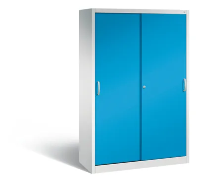 Produktbild von C+P Schiebetürenschrank Acurado, H1950xB1200xT500mm, 7035/5012