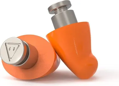 Zdjęcie produktu dla Zatyczki do uszu Flare Audio Earshade Pro Titanium Citrus Orange