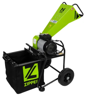 Produktbild von Zipper ZI-HAEK2800-230 Elektro Häcksler 2800W bis 50mm 65L Box