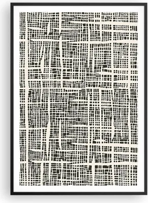 Produktbild von Gerahmtes Poster - Schwarzer Rahmen - Textur Muster Stück - 70x100 cm - Wand Bild - Wanddeko - Wandbilder - Kunstposter - Wandposter - Bilderrahmen - Bilder - Kunstdruck - P2BPA70x100-4926