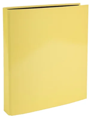 Produktbild von Aquarel Ringbuch aus Karton A4 gelb mit 4 Ringen und 25 mm Ringdurchmesser