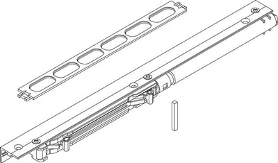 Obrázek produktu pro GEZE Tlumič zásuvek Levolan 60 Softstop Kompletts.li - 146370