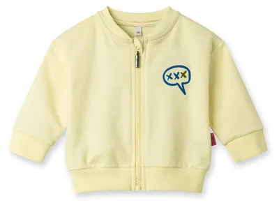 Produktbild von Sanetta Pure Jungen-Sweatjacke gelb Hund 80