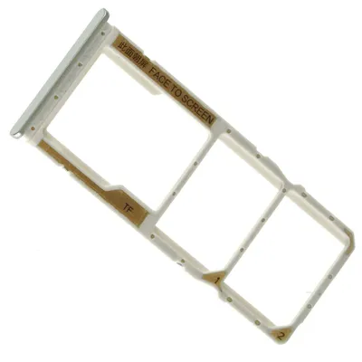 Produktbild von Redmi 10 Sim Karten Halter Tray Fach (Pebble White), Weiß