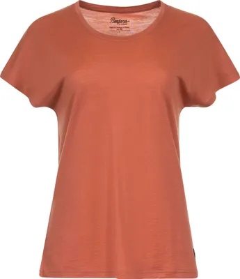 Produktbild von Bergans Damen T-Shirt Urban Wool Tee Terracotta XS