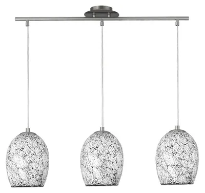 Immagine prodotto di Lampada a sospensione, argento, H 147 cm, CRACKLE