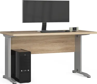 Obrázek produktu pro AKORD Furniture Factory BIUBM-135DS, Přímý, Obdélníkový tvar, Matný, Barva dubu, 600 mm, 1350 mm
