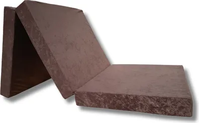Obrázok produktu pre Skládací matrace Natalia Spzoo - M10 - 195x65x10 cm - Hnedý 1021