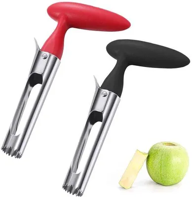 Zdjęcie produktu dla Ostry, ergonomiczny wydrążacz do jabłek ze stali nierdzewnej