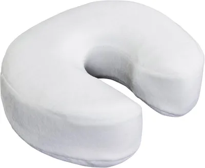 Productafbeelding van Massagekussen van traagschuim voor het gezicht – Kussen voor massagestoelen, geschikt voor hoofdsteunen / met afneembare en wasbare fleece hoes
