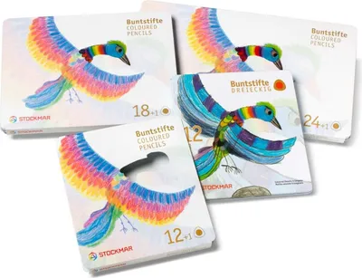 Produktbild von Stockmar Buntstifte Set dreikantignachhaltig 12+1 Farben