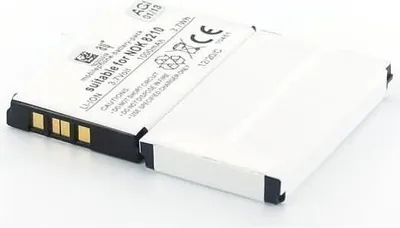 Produktbild von Akku für Nokia 8210 Li-Ion 3,7 Volt 800 mAh schwarz.