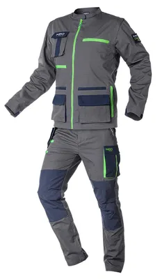 Produktbild von NEO TOOLS Arbeitsjacke Profi, Arbeitsschutzjacke HD-Serie, verstärkte und multifunktionale Taschen, reflektierende Zonen Gr. S-XXL | Gr. S