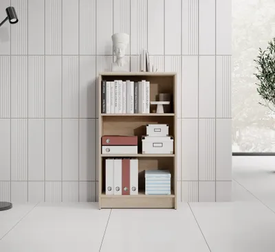 Obrázek produktu pro Regal >Lissy< in Sonoma-Eiche - 60x106x28cm (BxHxT)