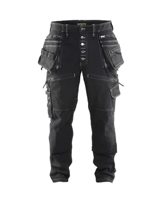 Produktbild von Handwerkerhose BLAKLADER X1900 - Stretch T.40 - SCHWARZ - 199911419900-40