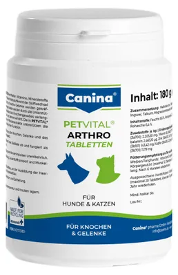 Image de Comprimés arthro Canina PETVITAL env. 180 pièces 180g