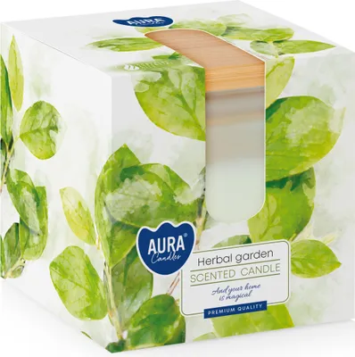 Image de Bougie Nohel Garden en verre Parfum de jardin d'herbes 160g