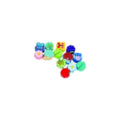 Immagine prodotto di Collana di perle con animali e fiori, 17dlg.