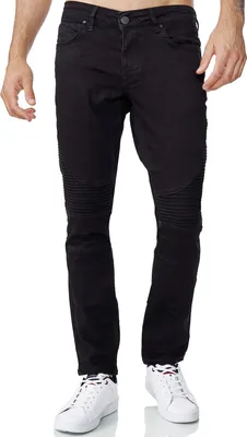 Produktbild von Tazzio Herren Jeans Biker Slim Fit 16517 Black 30/34