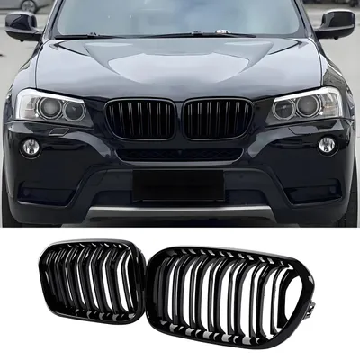 Immagine prodotto di Griglia anteriore nera per BMW X3 F25 (2010-2013)