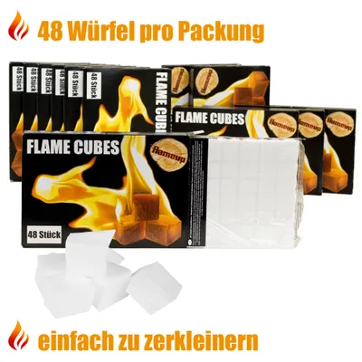12 Pakete Flameup Anzünder