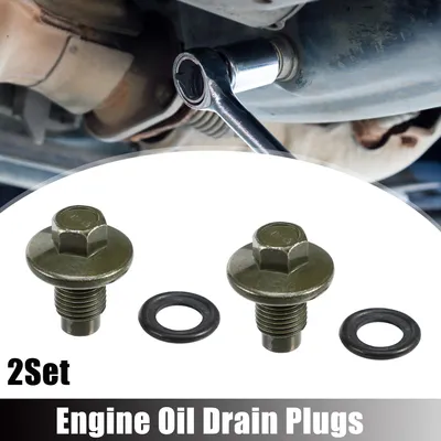 Image de 2 Set M14x1.5 Bouchon Vis Vidange Moteur Cater d'Huile avec Joint 1013938 pour Ford Kuga 2013-2020